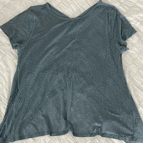 Lululemon short sleeve butterfly top - Picture 2 of 3